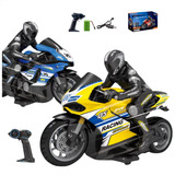 Moto De Corrida Recarregável Speed Grande Controle Remoto Brinquedo Motomodelismo Hk9 R1 No Brasil