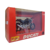 Moto Ducati Monster Dark Maisto Miniatura