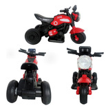 Moto Elétrica Infantil 6v Primeira Moto Música E Luz De Led Cor Vermelho Voltagem Do Carregador 110v 220v Brinqkids