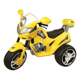 Moto Elétrica Infantil Grande Triciclo Cromada