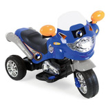 Moto Eletrica Infantil Speed Chopper Azul