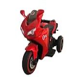 Moto Elétrica Infantil Triciclo Elétrico BZ R6 Vermelha Com Ré 2 Baterias Som E Farol BARZI MOTORS