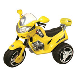 Moto Elétrica Speed 6v Amarela Com