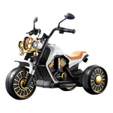 Moto Elétrica Toys Plus 6v Minha Primeira Custom Branco