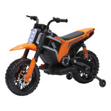 Moto Elétrica Trail Infantil Mini Zs 12v Laranja Zippy Toys