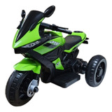 Moto Elétrica Triciclo Infantil 6v Menino Menina 3 Rodas Cor Verde Voltagem Do Carregador 110v 220v