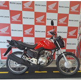 Moto Honda Cg 160 Start Vermelha 2024 2024 0km Com Garantia
