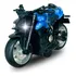 Moto Miniatura Brinquedo Coleção Fricção Acende Farol Som