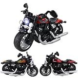 Moto Motinha De Fricção Com Luz E Sons 1-12- Moto De Ferro Pneus De Borracha- Carcaça Em Metal E Plástico- Bateria Inclusa- Escala 1-12- Sortido Estilo Rock