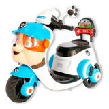 Moto Motinho Triciclo Elétrico Infantil Mini Crianças Rubble