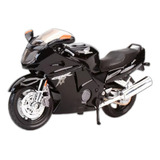 Moto quadriciclo Em Miniatura Motocicletas 1 18 Preto Cbr 1000 Xx