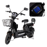 Moto Scooter Bicicleta Eletrica Wehawk 500w 40 Km Autonomia