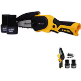 Moto Serra A Bateria Mini Serra Eletrica 25v Bivolt 800w Cor Amarelo 110v 220v