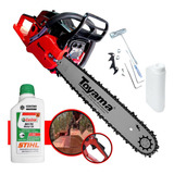 Moto Serra Toyama Robusta À Gasolina Sabre 20 Óleo Stihl