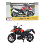 Moto Suzuki V-strom - Motorcycles - 1/12 - Maisto