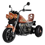 Moto Triciclo Elétrica Infantil Harlley Com 2 Motores