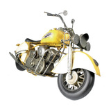 Moto Vintage Decorativa De Metal Motor