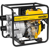Motobomba À Diesel 3 7hp 4 Tempos Manual Água Suja Vonder