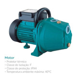 Motobomba Bombar Agua Periferica Autoaspirante 1 5 Cv Lepono Cor Azul Fase Elétrica Monofásica 220v