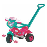 Motoca Triciclo Velotrol Infantil Uni red Com Aro Magic Toys