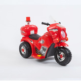 Motocicleta Elétrica Infantil Luz E Baú