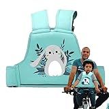 Motocicleta Infantil Cinto Segurança Traseiro Da Motocicleta Infantil Padrão Bonito Ombro Para Passageiro E Alça Para Assento Bicicleta Motocicleta Iscork