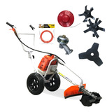 Motocultivador Roçadeira Gasolina 63cc Evald Kit Premium