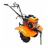 Motocultivador Tratorito Descompactador De Areia Com Enxada Rotativa LLaminas Cultivadoras Para Cama De Aviario Profundiade De 15 A 30 Cm E Largura De Aração De 80cm Motor 4T De 7hp E 212cc