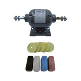 Motoesmeril Politriz Me6 Prolongador Kit Polimento Rodas 4