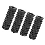 Motoforti Alavanca Universal De Borracha- Borracha- Preta- 4 Peças