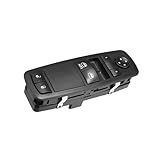 Motoforti Interruptor Dianteiro Esquerdo Para Janela Elétrica Mestre Do Lado Do Motorista Adequado Para Dodge Grand Caravan 3 6L V6 C V Pacote Com 1 Preto De Longa Duração