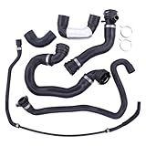 MOTOKU Kit De Tubo De Mangueira De água De Arrefecimento Do Radiador Para Motor BMW N51B30A 135i 2008 2010 335i XDrive 335xi 2007 2010 X6 2008 2019 X5 2007 2019