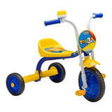 Motoquinha Infantil Menino Passeio Triciclo Nathor You 3boy Cor Azul amarelo