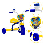 Motoquinha Triciclo Infantil Crianças Buzina Velotrol