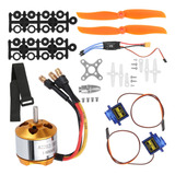 Motor 2212 1400kv 8060 Hélice 9g Servo 30a Xt60 Esc Kit