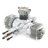 Motor Aeromodelo Gasolina Dle Engines 60cc Twin Brinde 