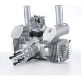 Motor Aeromodelo Gasolina Rcgf Stinger 70cc Twin Brinde 