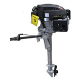 Motor Barco 196cc 6 0 Cv 4t Branco Rabeta Vertical De Popa