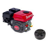 Motor Branco 7 5 Hp Embreagem Pinhao Mini Buggy Kart Cross
