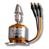 Motor Brushless A2212 1000kv Com Montante Spinner Aeromodelo