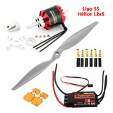 Motor D4250 4 6s 3kg Empuxo Esc Hélice P Aero Glow 46
