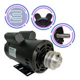 Motor De Betoneira 1cv Monofásico De Baixa Rotação Com Polia