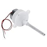 Motor De Engrenagem De Baixa Velocidade DC 12V Mini Eixo Longo Sem Fim De Substituição Do Motor De Engrenagem Para Carro RC E Avião RC
