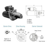 Motor De Partida Pdm 12v Mb L 1620 2011 2012 2013 2014 2015