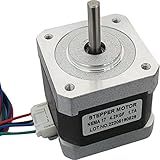 Motor De Passo -stepper Motor- Nema 17 4-2 Kgf 1-7a Mini Cnc