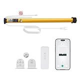 Motor De Persianas Smart Life WiFi Para Persianas De Enrolar Motorizadas  Controlo Remoto  Compatível Com Alexa  Ideal Para Persianas De Janelas  Zebra E Romanas  Tubo De 38 Mm