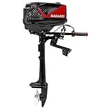 Motor De Popa 3-6hp 2t 55cc - Partida Manual - Nmp36hpm