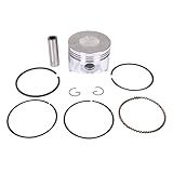 Motor De Popa 66M-11631-00-96 STD Conjunto De Pistão E Anel 66N-11603-00-00 Para Yamaha 9-9HP 15HP - 700-834963T 39-850846 825839 850847 Para Mercury Mariner - F11 5-0700 20001 Para Motor De Barco