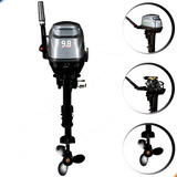 Motor De Popa Hidea 9 8hp 2 Tempos Para Barco E Caiaque