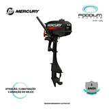 Motor De Popa Mercury 3 3 Hp 2 Tempos Poddium Nautica